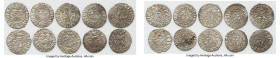 Cilician Armenia. Levon I 10-Piece Lot of Uncertified Trams ND (1198-1219) VF, Average size 22.5mm. Average weight 2.95gm. Sold as is, no returns. HID...