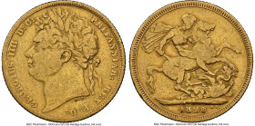 George IV gold Sovereign 1821 F12 NGC, KM682, S-3800. First year of type. HID09801242017 © 2024 Heritage Auctions | All Rights Reserved