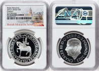 Charles III silver Proof "King Charles I" 2 Pounds (1 oz) 2023 PR70 Ultra Cameo NGC, Mintage: 1,360. British Monarchs series. First Releases. HID09801...