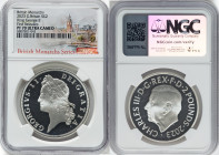 Charles III silver Proof "King George II" 2 Pounds (1 oz) 2023 PR70 Ultra Cameo NGC, Mintage: 1,360. British Monarchs series. First Releases. HID09801...