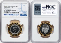 Charles III gilt-silver Proof Piefort "JRR Tolkien – 50th Anniversary of Death" 2 Pounds 2023 PR69 Ultra Cameo NGC, Mintage: 2,410. Edge Inscription: ...