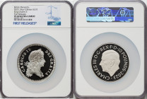 Charles III silver Proof "King Charles II" 10 Pounds (10 oz) 2023 PR69 Ultra Cameo NGC, Mintage: 106. British Monarchs series. First Releases. HID0980...