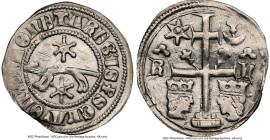 Bela IV Pair of Certified Denars ND (1235-1270) NGC, 1) Denar - UNC Details (Cleaned), 0.67gm 2) Denar - AU Details (Environmental Damage), 0.60gm HID...