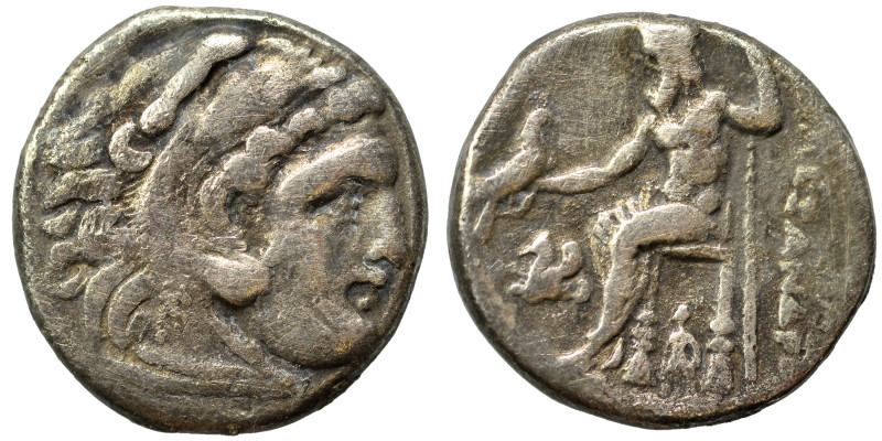 KINGS of MACEDON. Alexander III the Great, 336-323 BC. Drachm (silver, 4.03 g, 1...