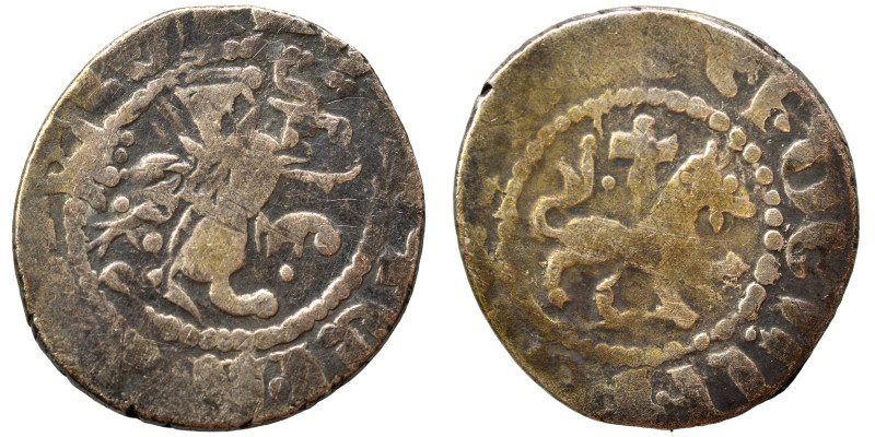 CILICIAN ARMENIA. Levon II, 1270-1289. Tram (silver, 2.30 g, 18 mm), Sis. Levon ...