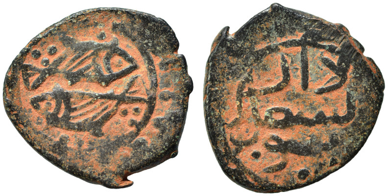 Islamic. Fals (bronze, 1.80 g, 17 mm). Nearly very fine.