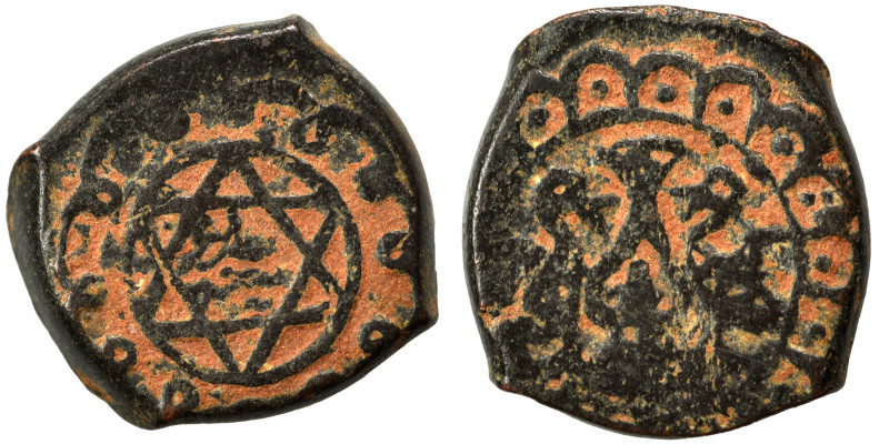 Islamic. Fals (bronze, 3.28 g, 15 mm). Nearly very fine.