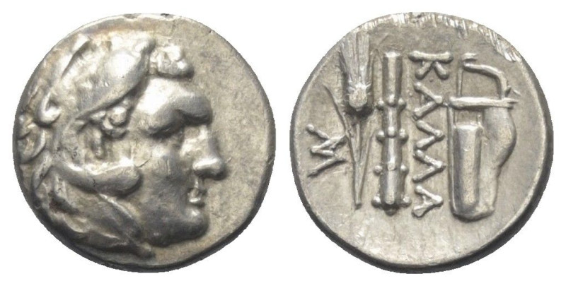 Moesia Inferior. Kallatis.

 Hemidrachme (Silber). 3. - 2. Jhdt. v. Chr.
Vs: ...