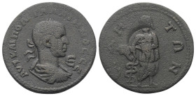 Pamphylien. Side. Gallienus (253 - 268 n. Chr.).

 Bronze.
Vs: Büste des Gallienus mit Lorbeerkranz, Paludament und Panzer rechts; im Feld rechts E...