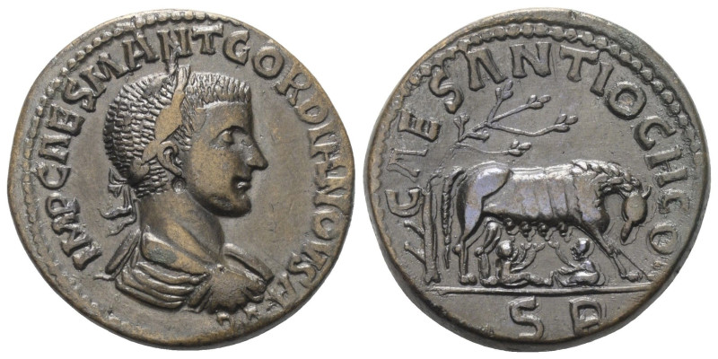 Pisidien. Antiochia. Gordianus III. (238 - 244 n. Chr.).

 Bronze.
Vs: Büste ...