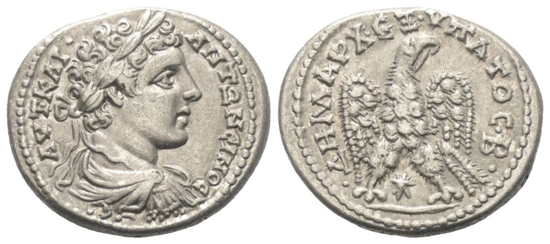 Seleukis und Pierien. Laodikeia ad Mare. Caracalla (197 - 217 n. Chr.).

 Tetr...