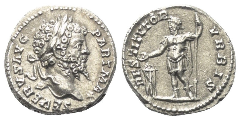 Septimius Severus (193 - 211 n. Chr.).

 Denar (Silber). 200 - 201 n. Chr. Rom...