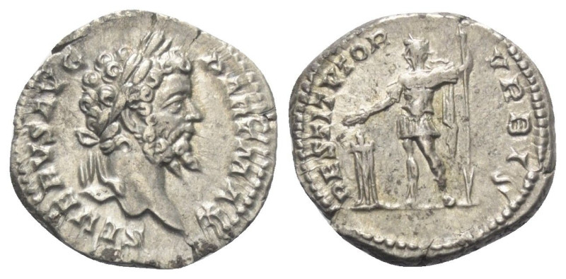 Septimius Severus (193 - 211 n. Chr.).

 Denar (Silber). 200 - 201 n. Chr. Rom...