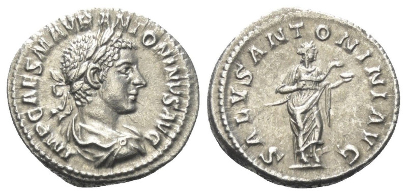 Elagabalus (218 - 222 n. Chr.).

 Denar (Silber). 218 - 219 n. Chr. Rom.
Vs: ...