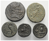 Griechische Münzen - Lots.


Unter anderem: Lysimachos (Königreich Thrakien) / Alexander III. (Königreich Makedonien) / Antiochia (Seleukis und Pie...