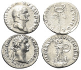 Römische Münzen - Lots. Kaiserzeit.


Lot (2 Stück, Silber): Denare des Vespasianus (69 - 79 n. Chr.) und Domitianus (81 - 96 n. Chr.).

Sehr sch...