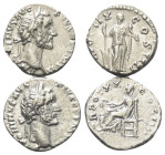 Römische Münzen - Lots. Kaiserzeit.


Lot (2 Stück, Silber): Denare des Antoninus Pius (138 - 161 n. Chr.).

Sehr schön / fast vorzüglich.

Ver...