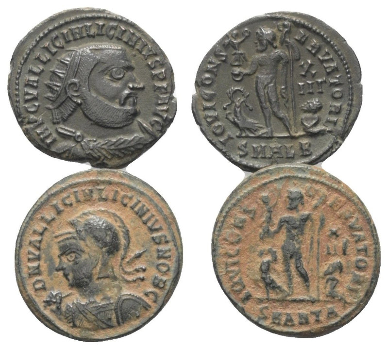 Römische Münzen - Lots. Kaiserzeit.


Lot (2 Stück, Bronze): Folles und Anton...