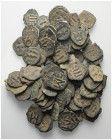 Byzantinische Münzen - Lots.


Verschiedene Herrscher.

Lot (90 Stück, Bronze): ca. 6. - 8. Jhdt. n. Chr.

Sehr schön - fast sehr schön.

Ver...