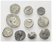 Gemischte - Lots.


Lot (10 Stück, Silber): griechische, provinzialrömische und kaiserzeitliche Münzen. 
Unter anderem: Antoninus Pius (138 - 161 ...