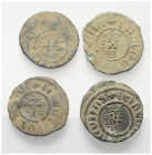 Mittelalter - Lots.


Kilikisches Armenien.
Levon I. (1198 - 1219).

Lot (4 Stück, Kupfer): Tank.

Meist sehr schön.

Verkauft wie besehen, ...