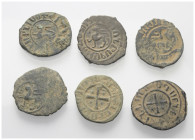 Mittelalter - Lots.


Kilikisches Armenien.
Hetoum I. (1226 - 1270).

Lot (6 Stück, Kupfer): Kardez.

Zeno 50204; Bedoukian 1372.
Sehr schön ...
