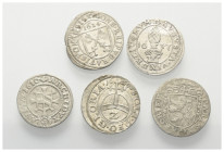 Deutschland - Lots.


Bayern und Salzburg.

Lot (5 Stück, Silber):
2 Kreuzer, Augsburg 1637.
1 Kreuzer, Augsburg 1630.
2 Kreuzer, München 1629...
