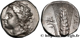 LUCANIA - METAPONTUM
Type : Nomos, statère ou didrachme 
Date : c. 300-280 AC. 
Mint name / Town : Métaponte, Lucanie 
Metal : silver 
Diameter : 19,5...