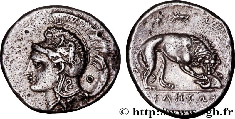 LUCANIA - VELIA
Type : Nomos, statère ou didrachme 
Date : c. 305-293 AC. 
Mint ...