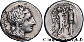 SICILY - SYRACUSE
Type : Tétradrachme 
Date : c. 305-295 AC. 
Mint name / Town : Syracuse, Sicile ou Afrique 
Metal : silver 
Diameter : 25,5  mm
Orie...