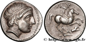 THRACIAN KINGDOM - LYSIMACHOS
Type : Cinquième de tétradrachme 
Date : c. 306-305 AC. 
Mint name / Town : Lysimachia, Thrace 
Metal : silver 
Diameter...