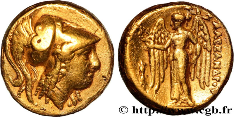 MACEDONIA - MACEDONIAN KINGDOM - ALEXANDER III THE GREAT
Type : Distatère d’or 
...