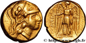 MACEDONIA - MACEDONIAN KINGDOM - PHILIP III ARRHIDAEUS
Type : Statère d'or 
Date : c. 320-316 AC. 
Mint name / Town : Arados, Phénicie 
Metal : gold 
...