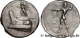 MACEDONIA - MACEDONIAN KINGDOM - DEMETRIOS POLIORCETES
Type : Tétradrachme 
Date : c. 300-295 AC. 
Mint name / Town : Salamine, Chypre 
Metal : silver...