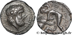 PAEONIA - PAEONIAN KINGDOM - LYKKEIOS
Type : Tétradrachme 
Date : c. 350 AC. 
Metal : silver 
Diameter : 23  mm
Orientation dies : 7  h.
Weight : 12,7...