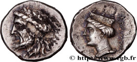 PAPHLAGONIA - CROMNA
Type : Tetrobole 
Date : c. 350-300 AC. 
Mint name / Town : Cromna 
Metal : silver 
Diameter : 16  mm
Orientation dies : 12  h.
W...