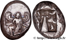 CARIA - KAUNOS
Type : Statère ou double sicle 
Date : c. 410-390 AC. 
Mint name / Town : Kaunos 
Metal : silver 
Diameter : 21,5  mm
Orientation dies ...