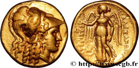 SYRIA - SELEUKID KINGDOM - SELEUKOS I NIKATOR
Type : Statère d'or 
Date : c. 317-311 AC. 
Mint name / Town : Babylonie, Babylone 
Metal : gold 
Milles...