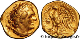 EGYPT - LAGID OR PTOLEMAIC KINGDOM - PTOLEMY I SOTER
Type : Hemidrachme 
Date : 294-285 AC 
Metal : gold 
Diameter : 10,5  mm
Orientation dies : 1  h....