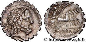 ANTONIA
Type : Denier serratus 
Date : 83-82 AC. 
Mint name / Town : Rome 
Metal : silver 
Millesimal fineness : 950  ‰
Diameter : 18;5  mm
Orientatio...