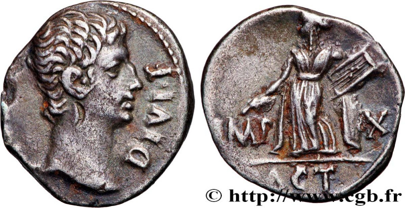 AUGUSTUS
Type : Denier 
Date : 15 AC. 
Mint name / Town : Lyon  
Metal : silver ...