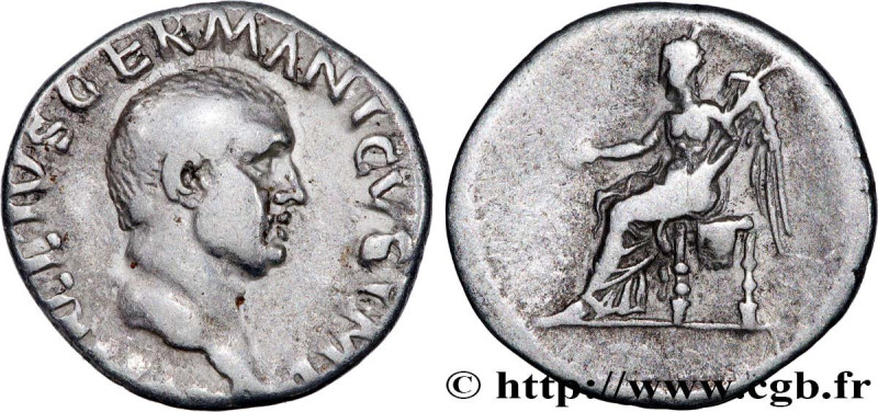 VITELLIUS
Type : Denier 
Date : mai - juillet 
Date : 69 
Mint name / Town : Rom...