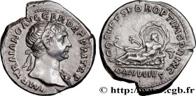 TRAJANUS
Type : Denier 
Date : 107 
Mint name / Town : Rome 
Metal : silver 
Millesimal fineness : 900  ‰
Diameter : 19,5  mm
Orientation dies : 6  h....