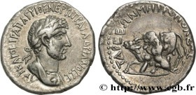 HADRIAN
Type : Tridrachme syro-phénicien 
Date : 118 
Mint name / Town : Tarse, Cilicie 
Metal : silver 
Diameter : 25  mm
Orientation dies : 12  h.
W...