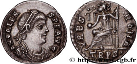 VALENS
Type : Silique 
Date : 375-378 
Mint name / Town : Trèves 
Metal : silver 
Millesimal fineness : 900  ‰
Diameter : 17  mm
Orientation dies : 6 ...
