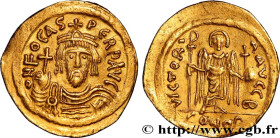 PHOCAS
Type : Solidus 
Date : 603 
Mint name / Town : Constantinople 
Metal : gold 
Millesimal fineness : 1000  ‰
Diameter : 21  mm
Orientation dies :...