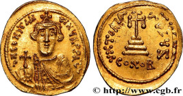 CONSTANS II
Type : Solidus 
Date : 650-651 
Mint name / Town : Constantinople 
Metal : gold 
Millesimal fineness : 1.000  ‰
Diameter : 22  mm
Orientat...