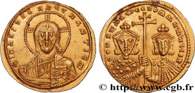 NICEPHORUS II PHOCAS
Type : Histamenon nomisma 
Date : 963-969 
Mint name / Town : Constantinople 
Metal : gold 
Diameter : 20,5  mm
Orientation dies ...