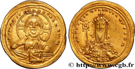 CONSTANTINE VIII
Type : Histamenon nomisma 
Date : 1025-1028 
Mint name / Town : Constantinople 
Metal : gold 
Millesimal fineness : 1.000  ‰
Diameter...