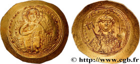 CONSTANTINE IX MONOMACHOS
Type : Histamenon nomisma 
Date : c. 1050 
Mint name / Town : Constantinople 
Metal : gold 
Diameter : 25,5  mm
Orientation ...